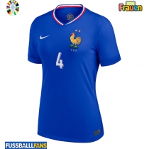 Frankreich Dayot Upamecano #4 Heimtrikot Frauen EM 2024 Kurzarm